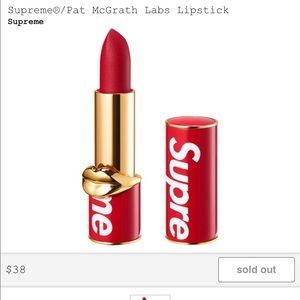 Supreme pat mcgrath lipstick
